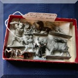 C34. Ral Partha and other Dungeons and Dragons models. 